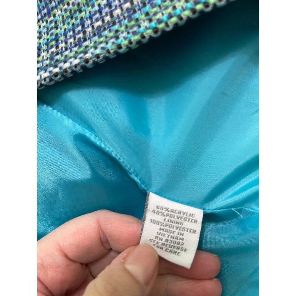 Euc Dressbarn Buttonless Jacket - image 7